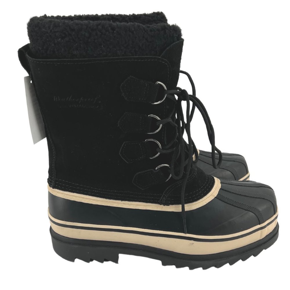 Weatherproof | Men's Jason Winter Boots | Black | Various Sizes - Picture 3 of 6